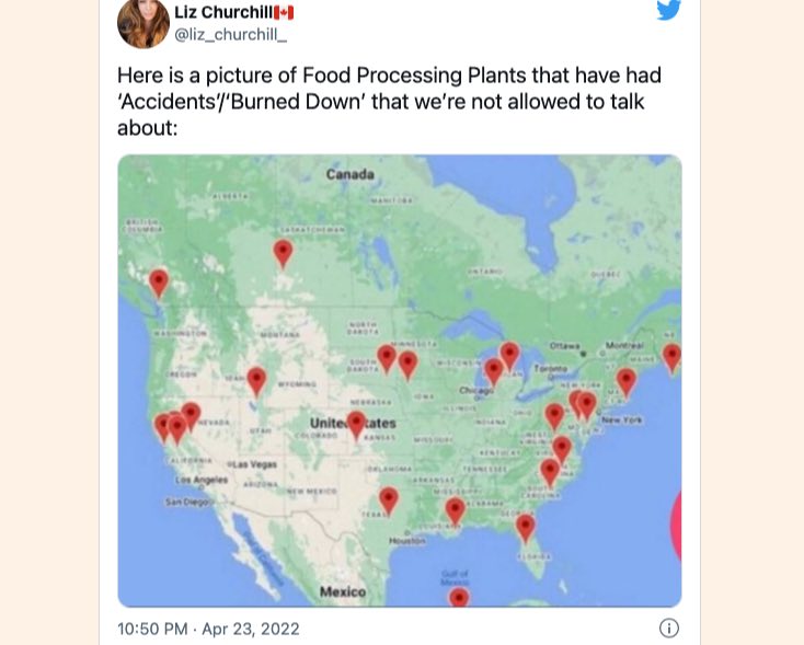 Engineered Collapse Suspected as Yet Another Food Processing Facility