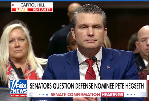 Pete Hegseth Facing Hot Seat Today as Trump Cabinet Hearings Begin