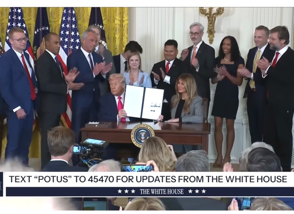 President Trump, First Lady Melania Sign Initiative to Improve America's Foster Care System